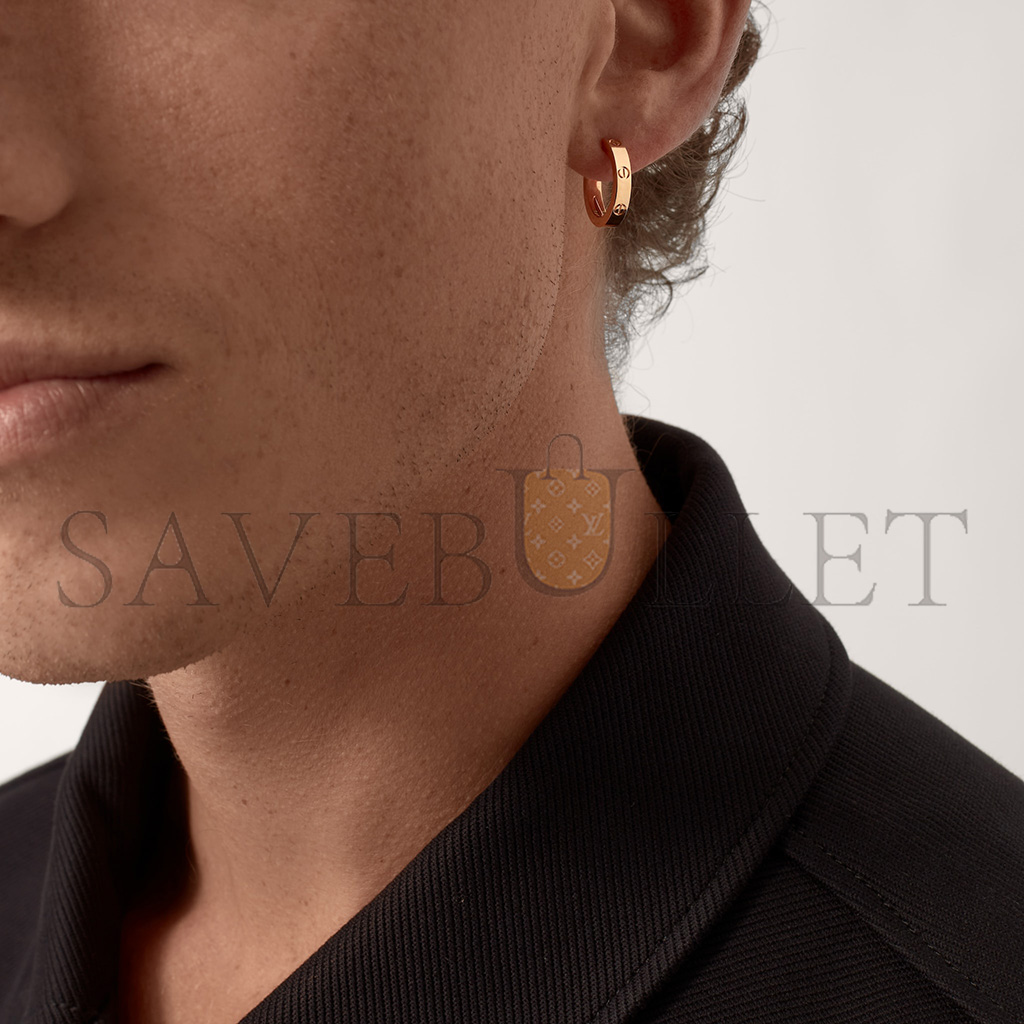 Ca*t*er love rose gold earrings, transformable b8301498